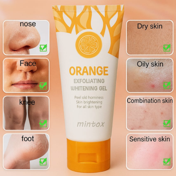 Orange Exfoliating Whitening gel